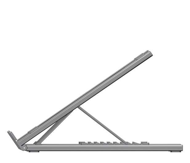 Unitek Podstawka regulowana pod laptop z hubem/HDMI/PD/SD - 1369160 - zdjęcie 2